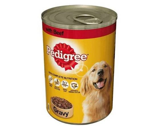 Pedigree Chunks In Gravy With Beef 400g