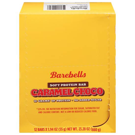 Barebells Soft Protein Bars (caramel choco)