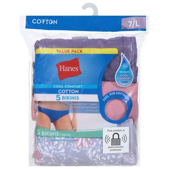 Hanes Bikinis (5 ct)