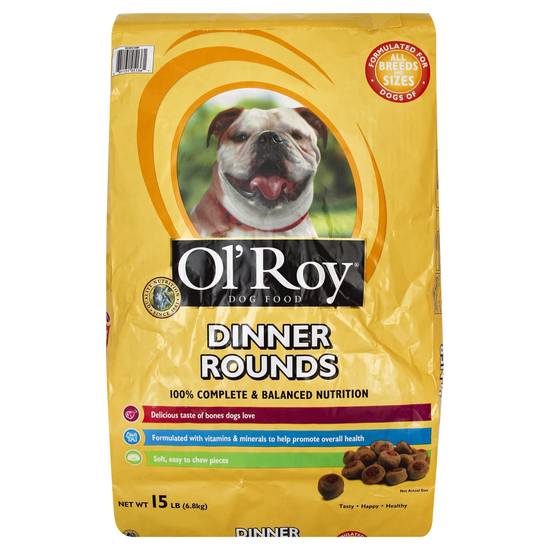 Ol roy dinner 2025 rounds dog food