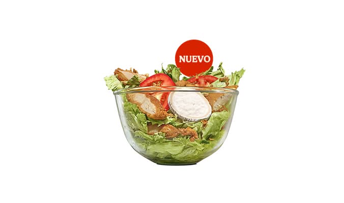 Ensalada King Cesar con Queso de Cabra