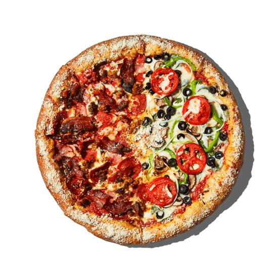 Half & Half Pizza