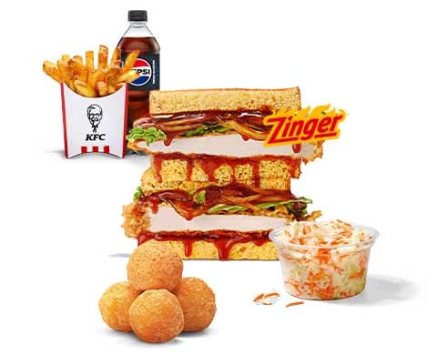 Spicy Teriyaki Sando Combo