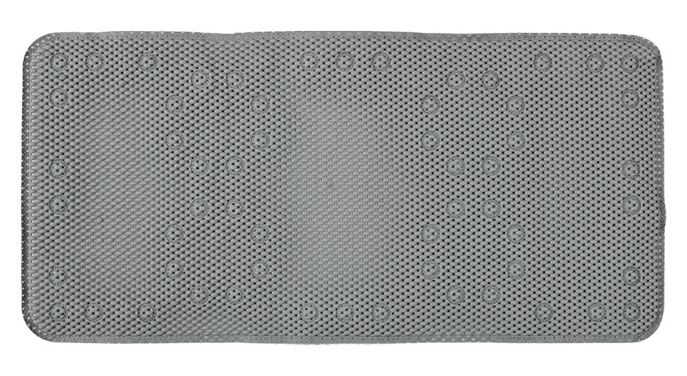 Kirkton House Cushion Grip Bath Mat, Gray