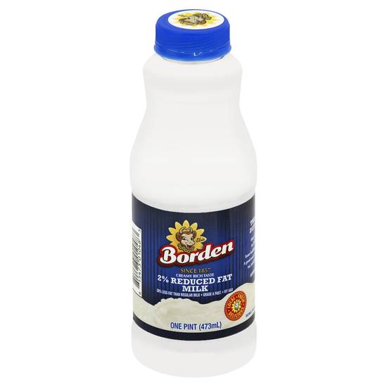 Borden 2% Reduced Fat Milk (1 pt)
