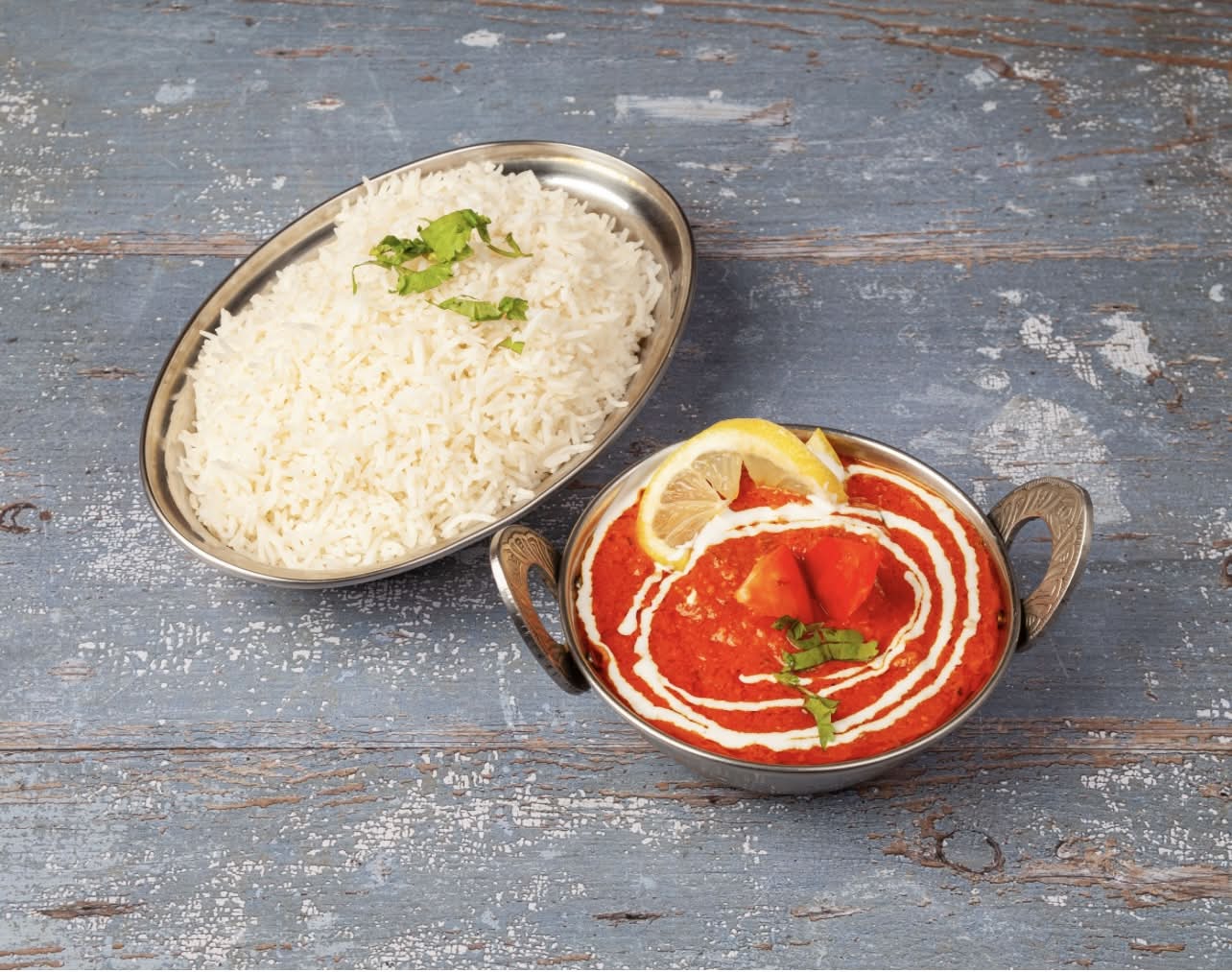 Assiettes Poulet Tikka Masala