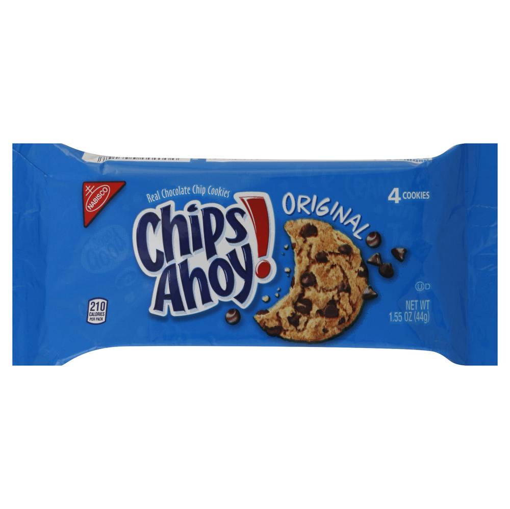 Chips Ahoy! Real Chocolate Chip Cookies (1.55 oz, 4 ct)