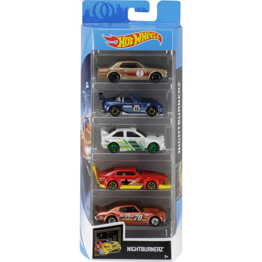 Hot wheels paquete 5 autos (surtido)