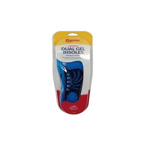 Premier Women's Dual Gel Insoles (1.25 lbs)