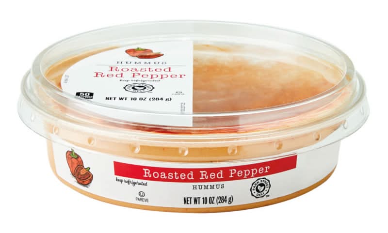 Park Street Deli Topped Hummus, Roasted Red Pepper (10 oz)