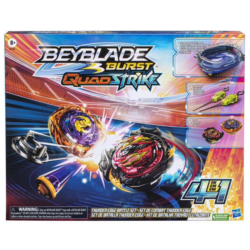 Hasbro set de batalla thunder edge beyblade