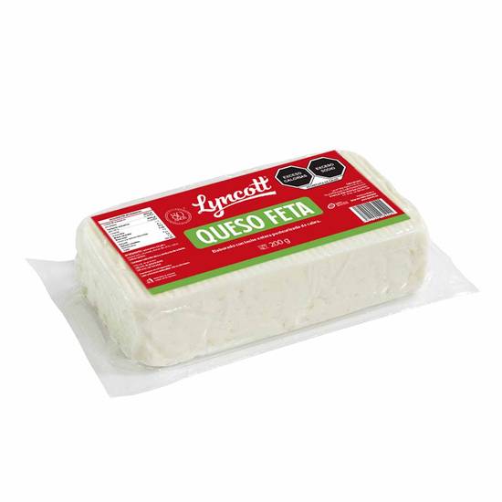 Lyncott queso feta línea natural (200 grs)