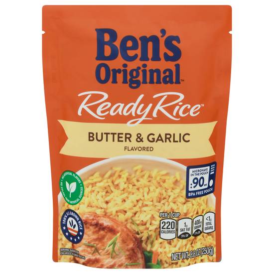 Ben's Original Ready Rice Butter & Garlic Flavored Rice