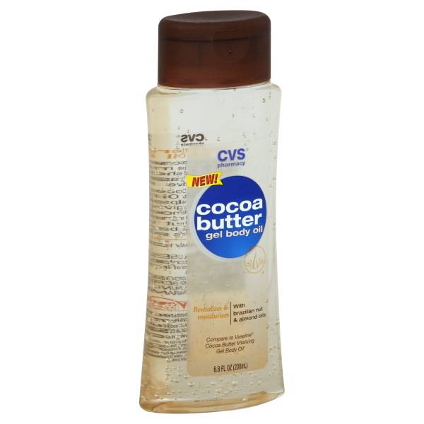 CVS Pharmacy Gel Body Oil, Cocoa Butter (6.8 fl oz)