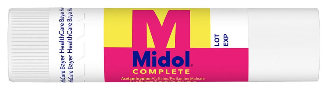 Midol Complete Menstrual Pain Relief Caplets (8 ct)