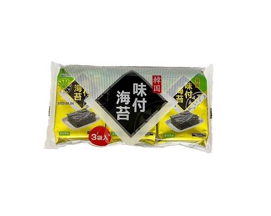 367498：丸萬 韓国味付海苔 3袋パック(8枚入り×3) / Maruman Korean Dried Seaweed