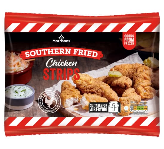 Morrisons Southern Fried Chicken Strips (350g)