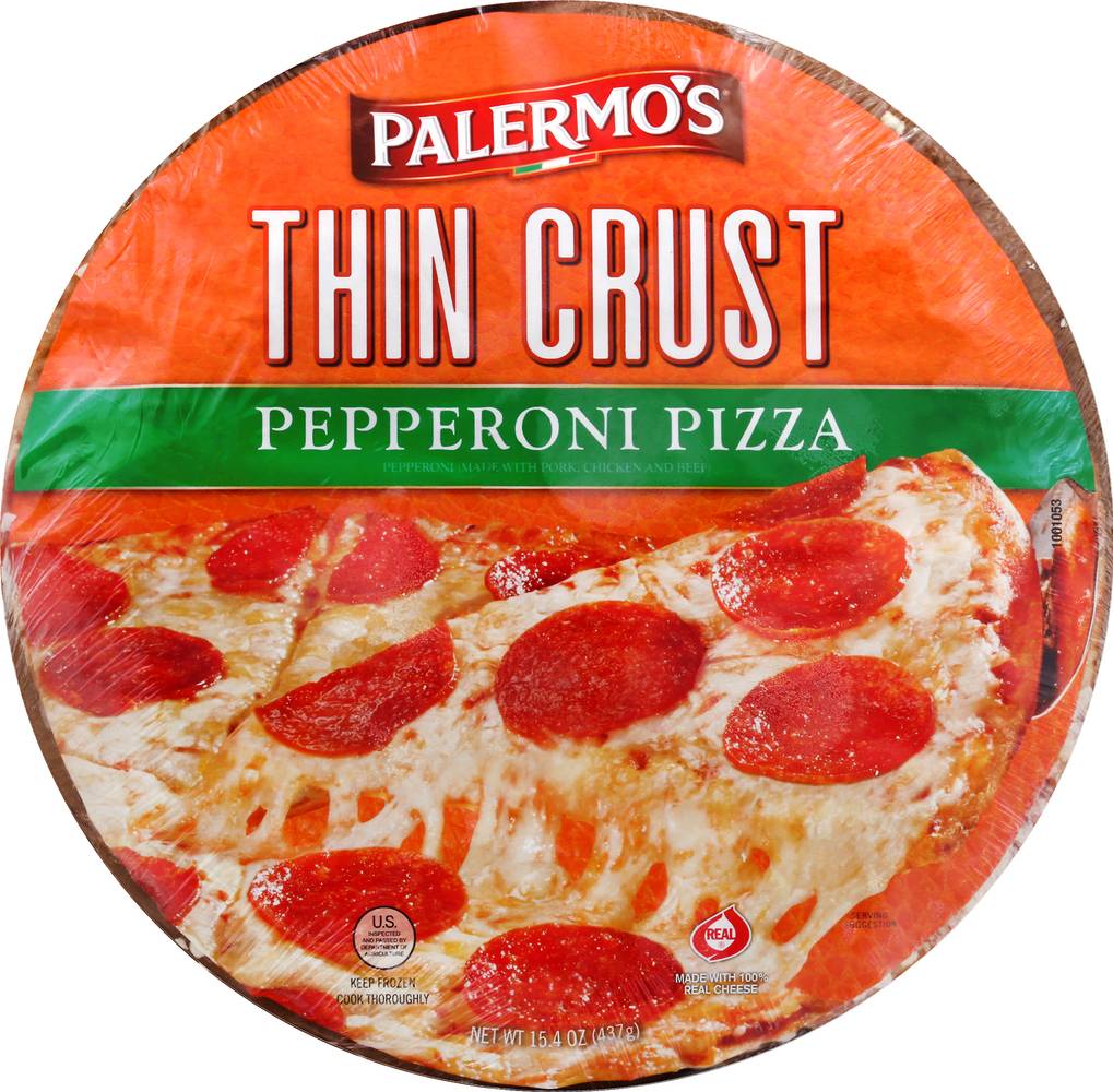 Palermo's Thin Crust Pepperoni Pizza (15.4 oz)