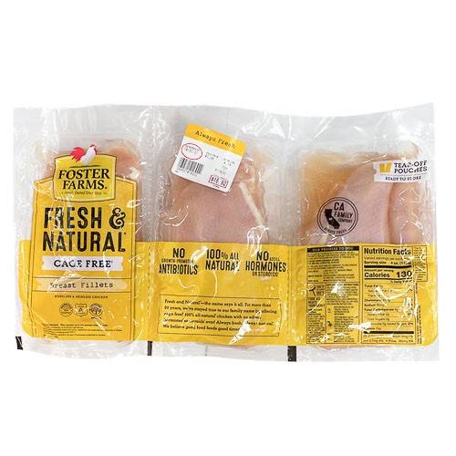 Foster Farms · Cage Free Boneless Skinless Chicken Breast