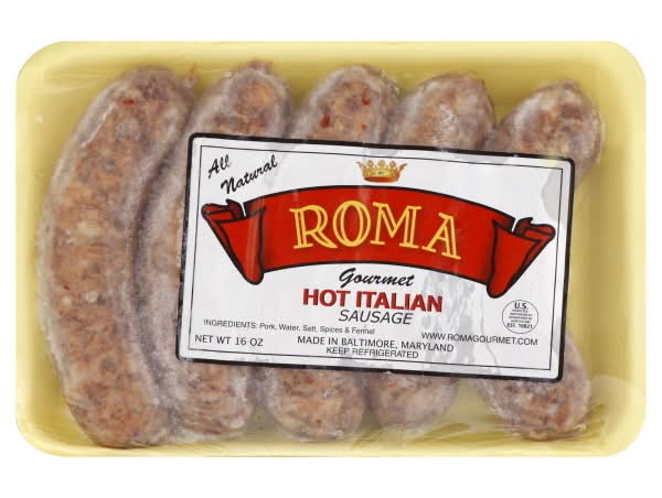 Roma Italian Hot Sausage (16 oz)