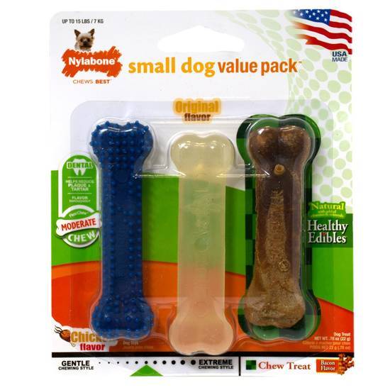 Nylabone Small Dog Value pack ( large)