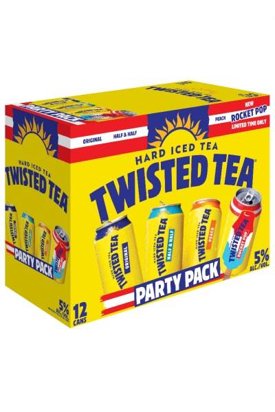 Twisted Tea Variety Party pack Hard Iced Tea (12 ct, 12 fl oz)