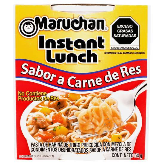 Maruchan sopa instántanea (res)