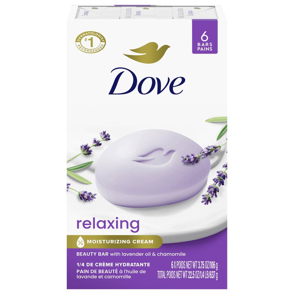 Dove Relaxing Lavender Beauty Bar