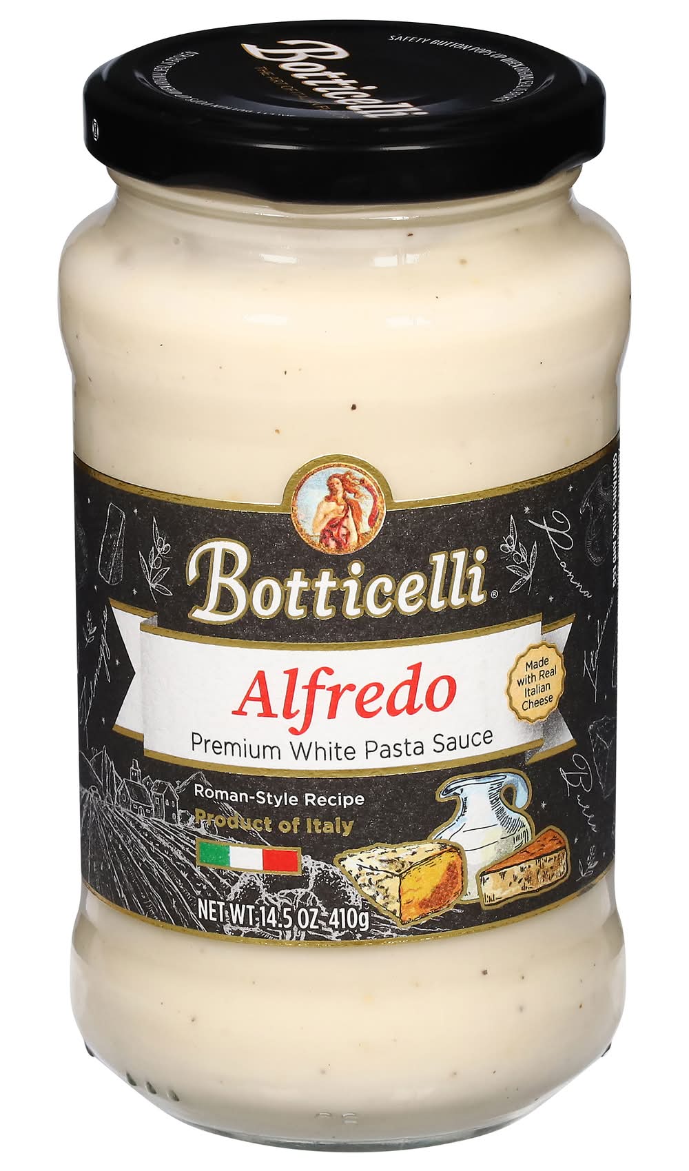 Botticelli Alfredo Premium White Pasta Sauce (14.5 oz)
