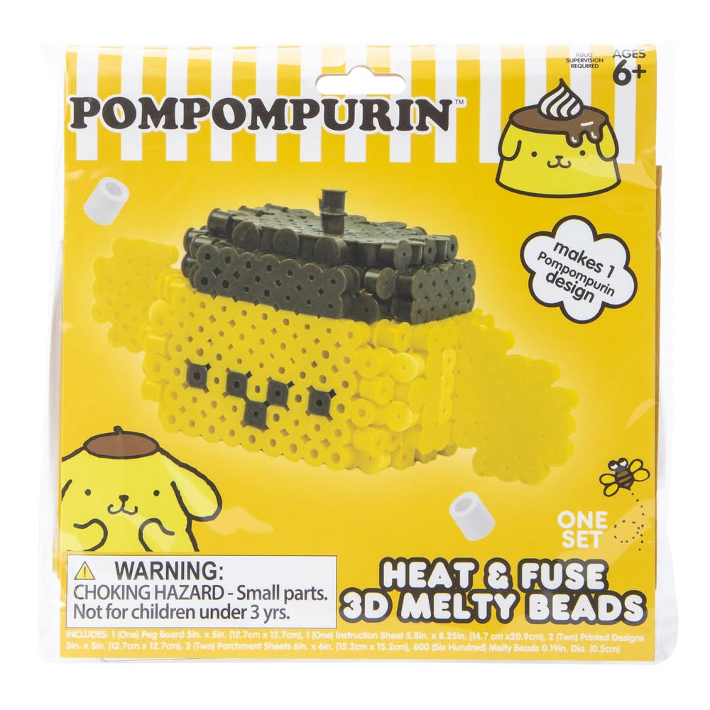 Sanrio® Heat & Fuse 3D Melty Beads Pompompurin