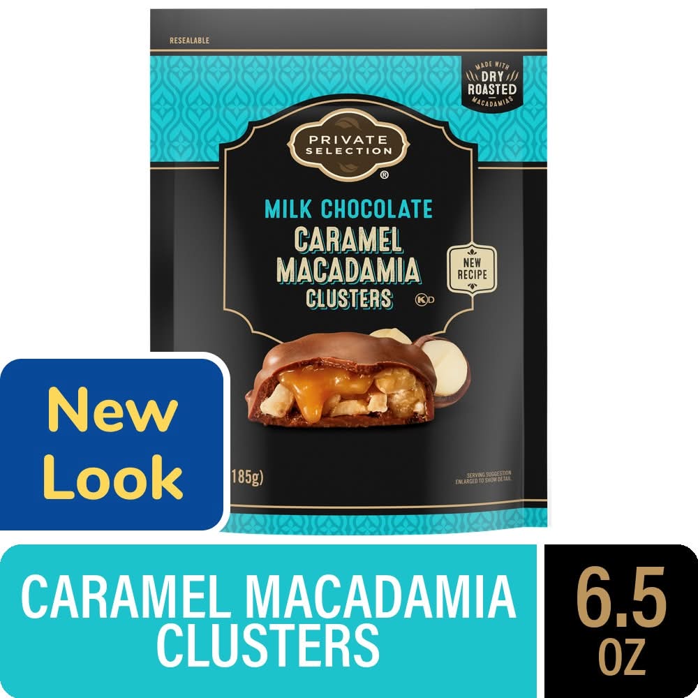 Private Selection® Milk Chocolate Caramel Macadamia Clusters