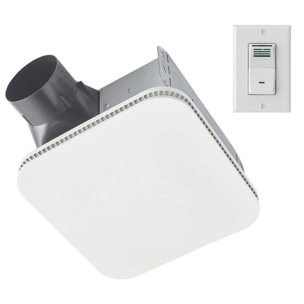 Broan Cleancover Bath Ventilation Fan with Humidity Sensing Control Switch