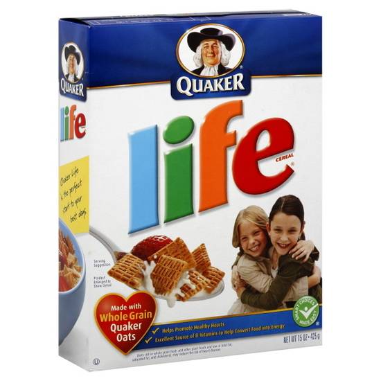 Life Original Breakfast Cereal - Quaker Oats (13 oz)