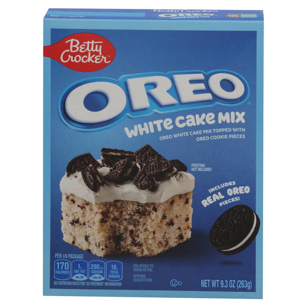 Betty Crocker Oreo Cookie Pieces (white cake mix)