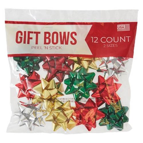 12 Count Gift Bows