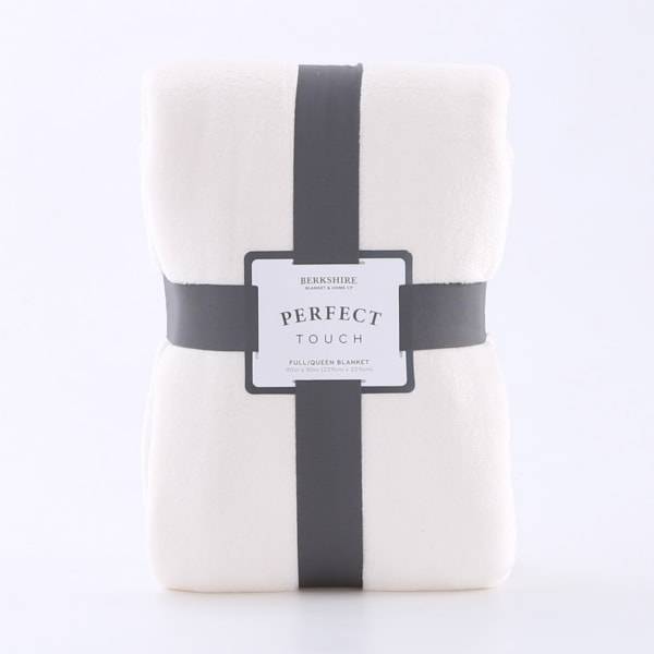 Berkshire Blanket & Home Co. Perfect Touch Blanket (queen/cream)
