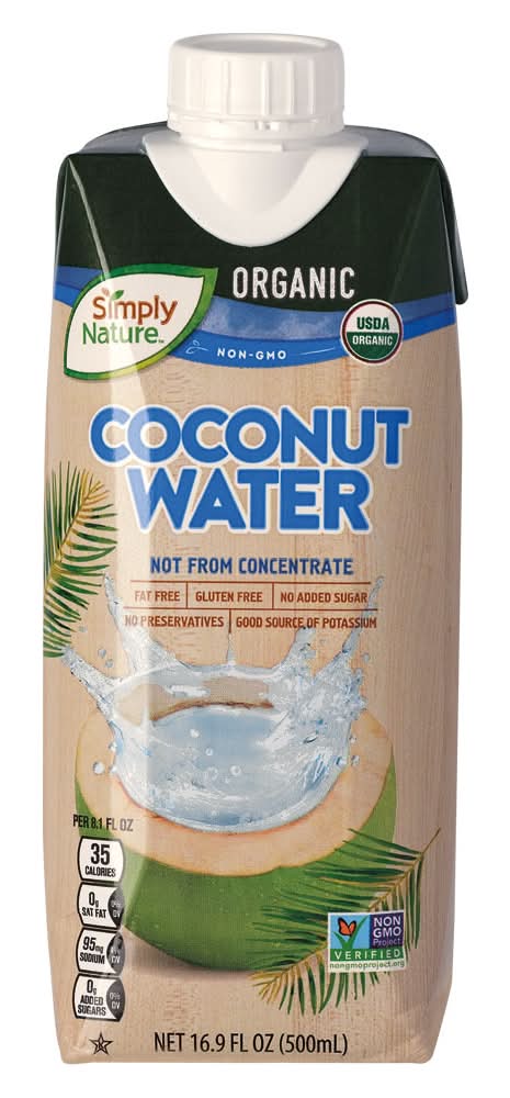 Simply Nature Organic Coconut Water (16.9 fl oz)