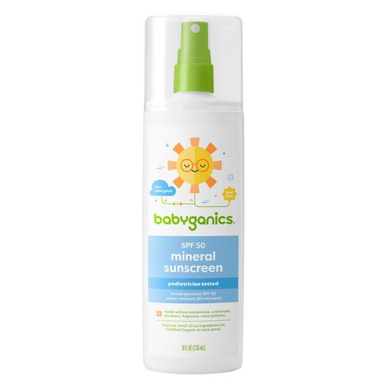 Babyganics Spf 50+ Sunscreen Spray