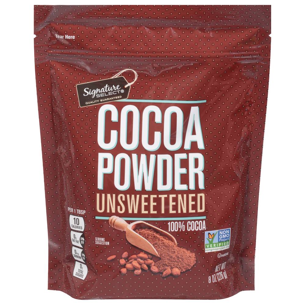 Signature Select Unsweetened Cocoa Powder (8 oz)