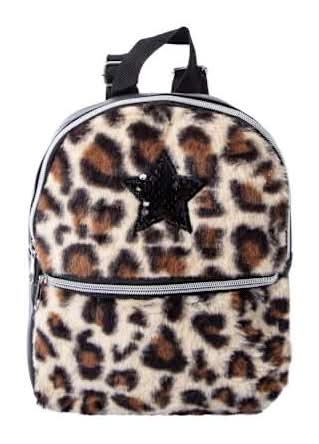 Mini Fashion Backpack Cheetah Fur