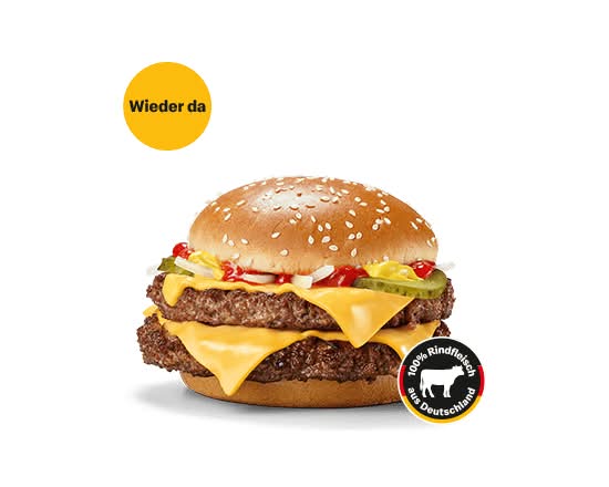 Double Hamburger Royal Cheese
