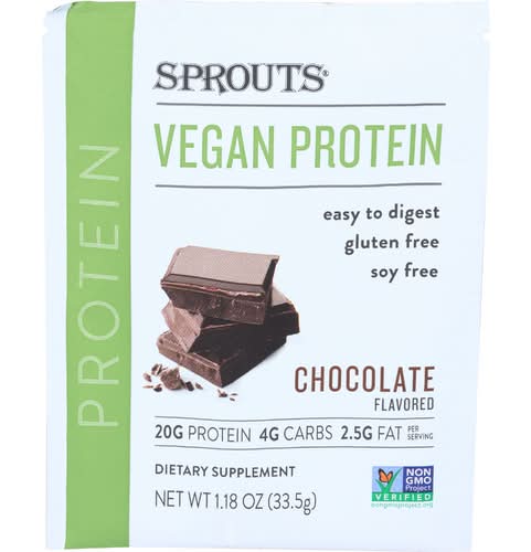 Sprouts Chocolate Vegan Protein