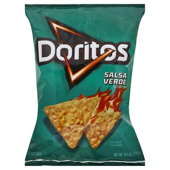 Doritos Tortilla Chips Salsa Verde Flavored (9.75 oz)