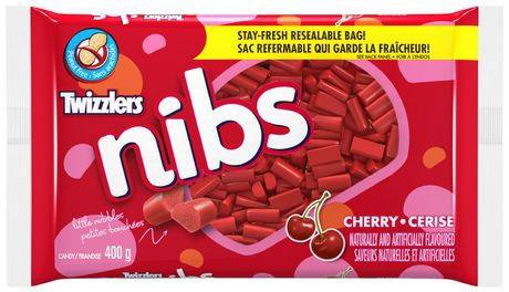 Twizzlers · Friandises nibs cerise - Nibs cherry candy (400 g)