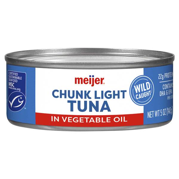 Meijer Chunk Light Tuna in Oil