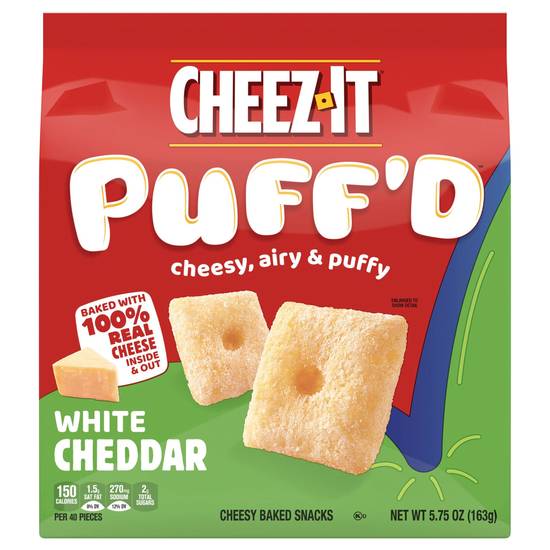 Cheez-It Puff'd White Cheddar Snacks