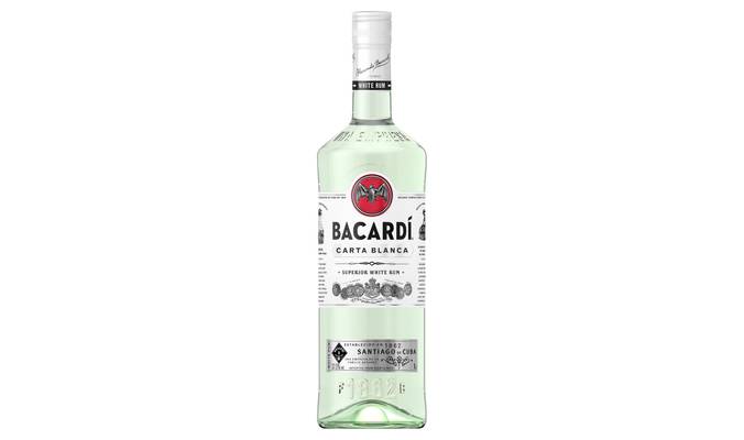 Bacardi Carta Blanca Rum 1L