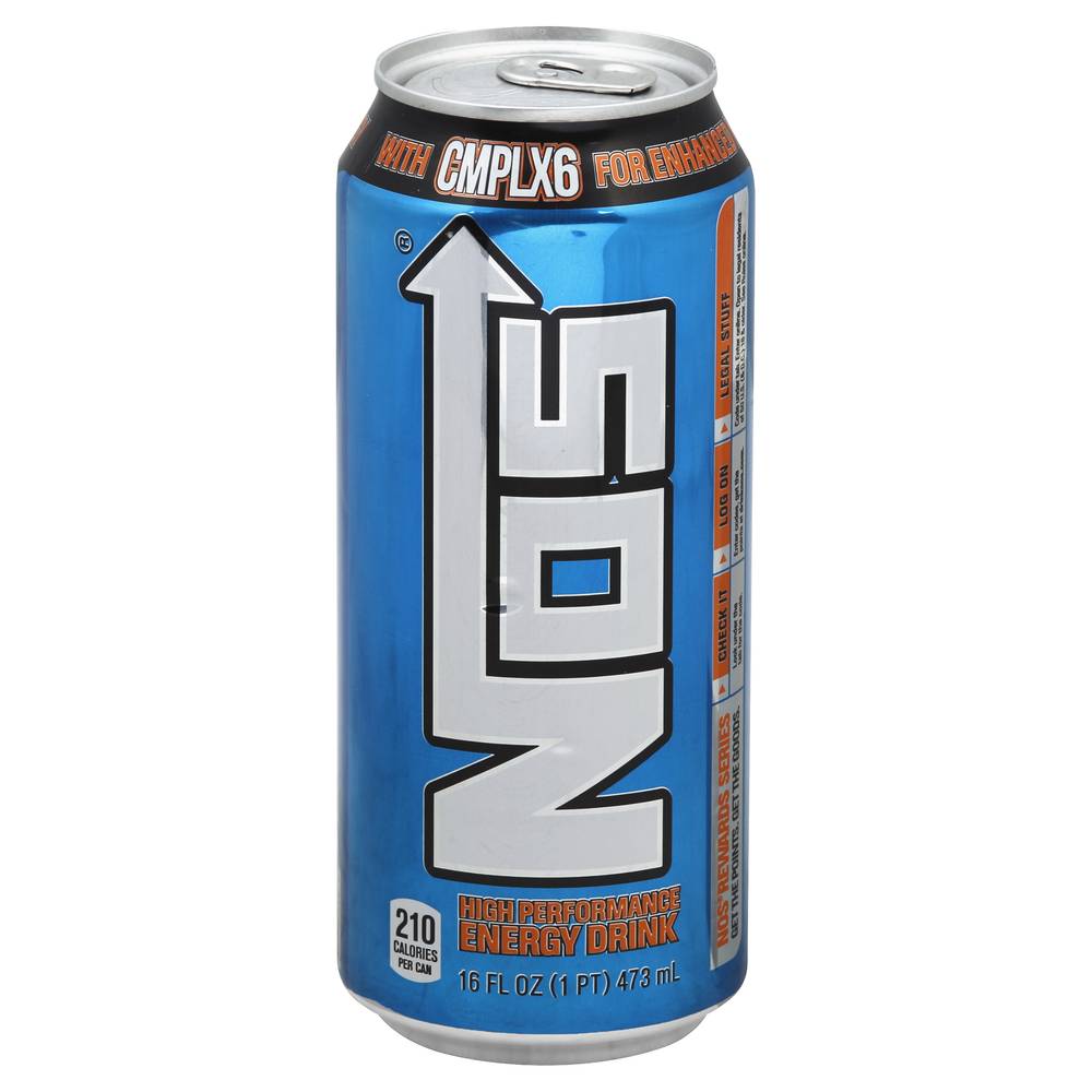 Nos High Performance Energy Drink (16 fl oz)