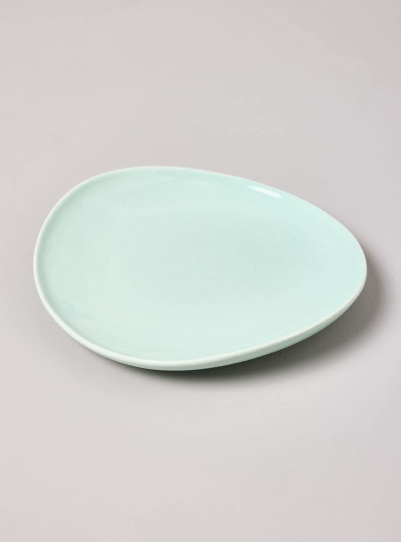 Alaniz home Plato Lateral Aqua 21 cm Cerámica único color