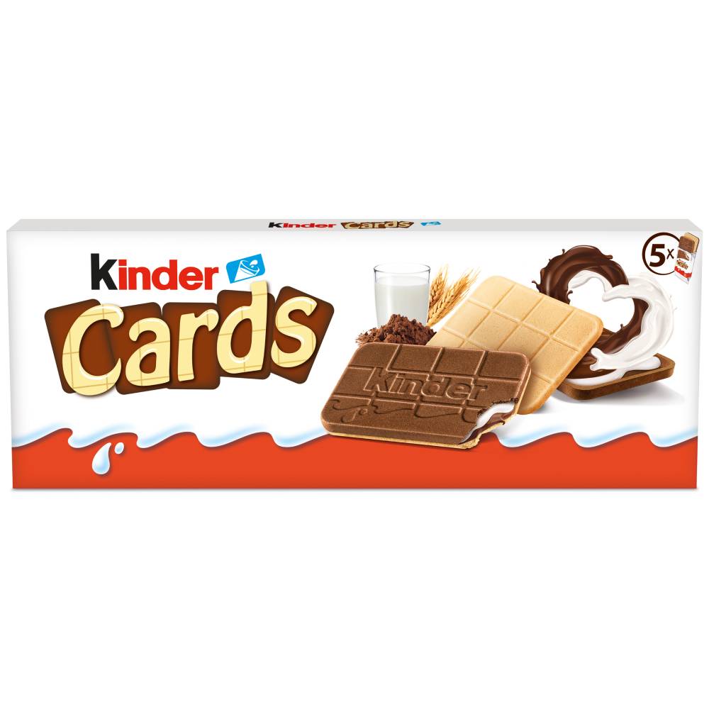 Galletas Kinder Card 5Ud 131Gr